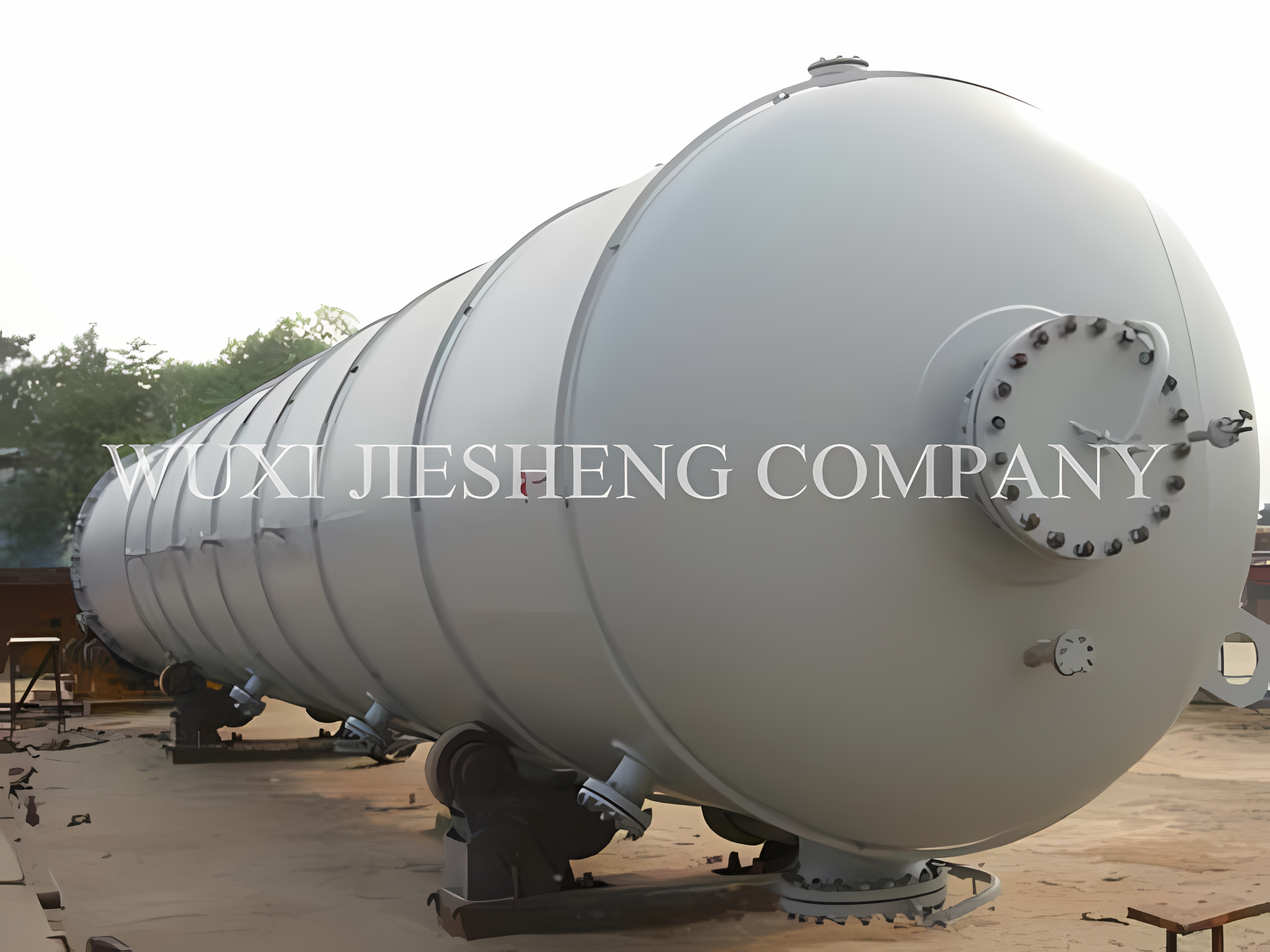 High Productivity Reactor Glass 10000 Litre Distillation Column