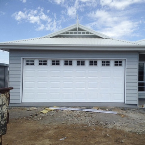 7x10 Industrial Commercial Steel Sectional Overhead Garage Two Car Door Prices Lowes