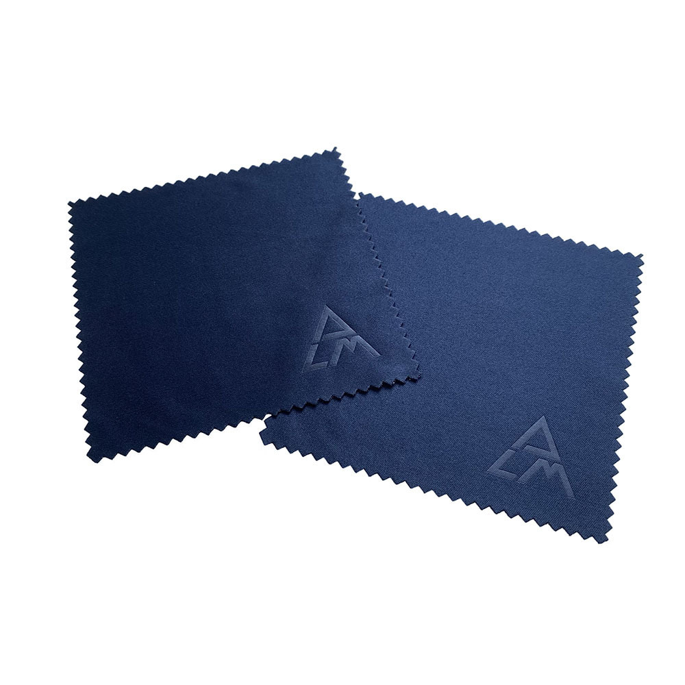 Custom Brand Microfiber Cloth Sunglasses, Microfiber Clean Optical Lens Cloth, Embossing Logo Cleaning Cloth