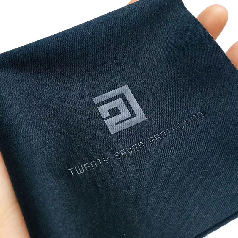 Custom Brand Microfiber Cloth Sunglasses, Microfiber Clean Optical Lens Cloth, Embossing Logo Cleaning Cloth