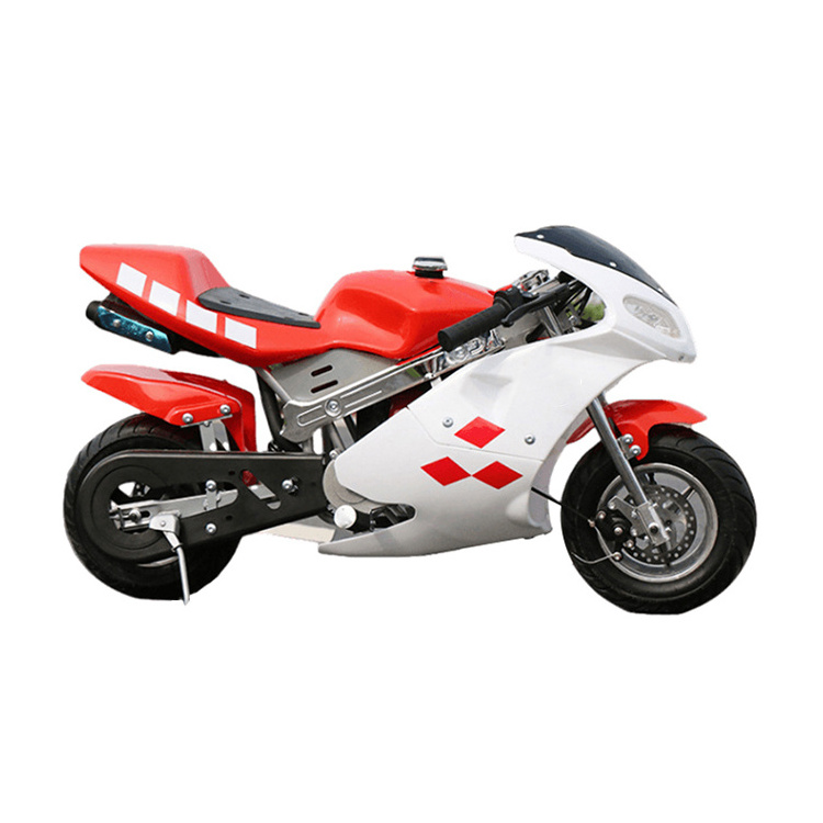 On Sale 49 CC Minibike 2-Stroke Gasoline Motorcycle Racing MOTO Bike Motorbike Discount Promotion For Adult Children Boys Girls