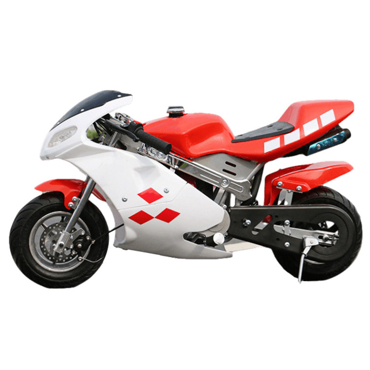 On Sale 49 CC Minibike 2-Stroke Gasoline Motorcycle Racing MOTO Bike Motorbike Discount Promotion For Adult Children Boys Girls