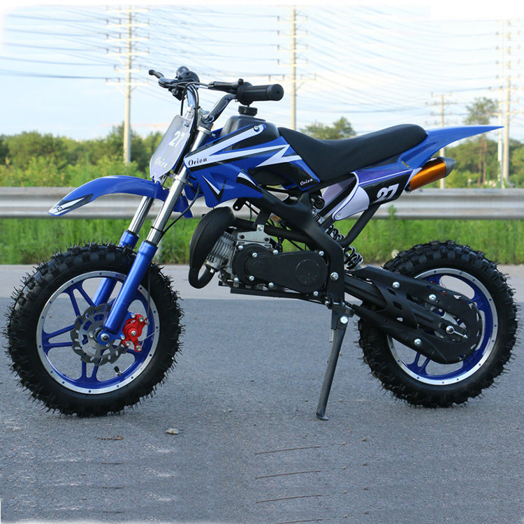 Mini Motorcycle 2 Stroke 49CC ATV Off-road Real Superbike Moto Bike Gasoline Power Racing Autocycle Small Autocycle Scooter