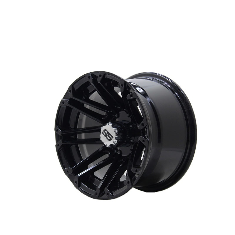 China wholesale golf cart 10 12 14 Inch rim aluminum alloy wheel mags rims and tires with high quality