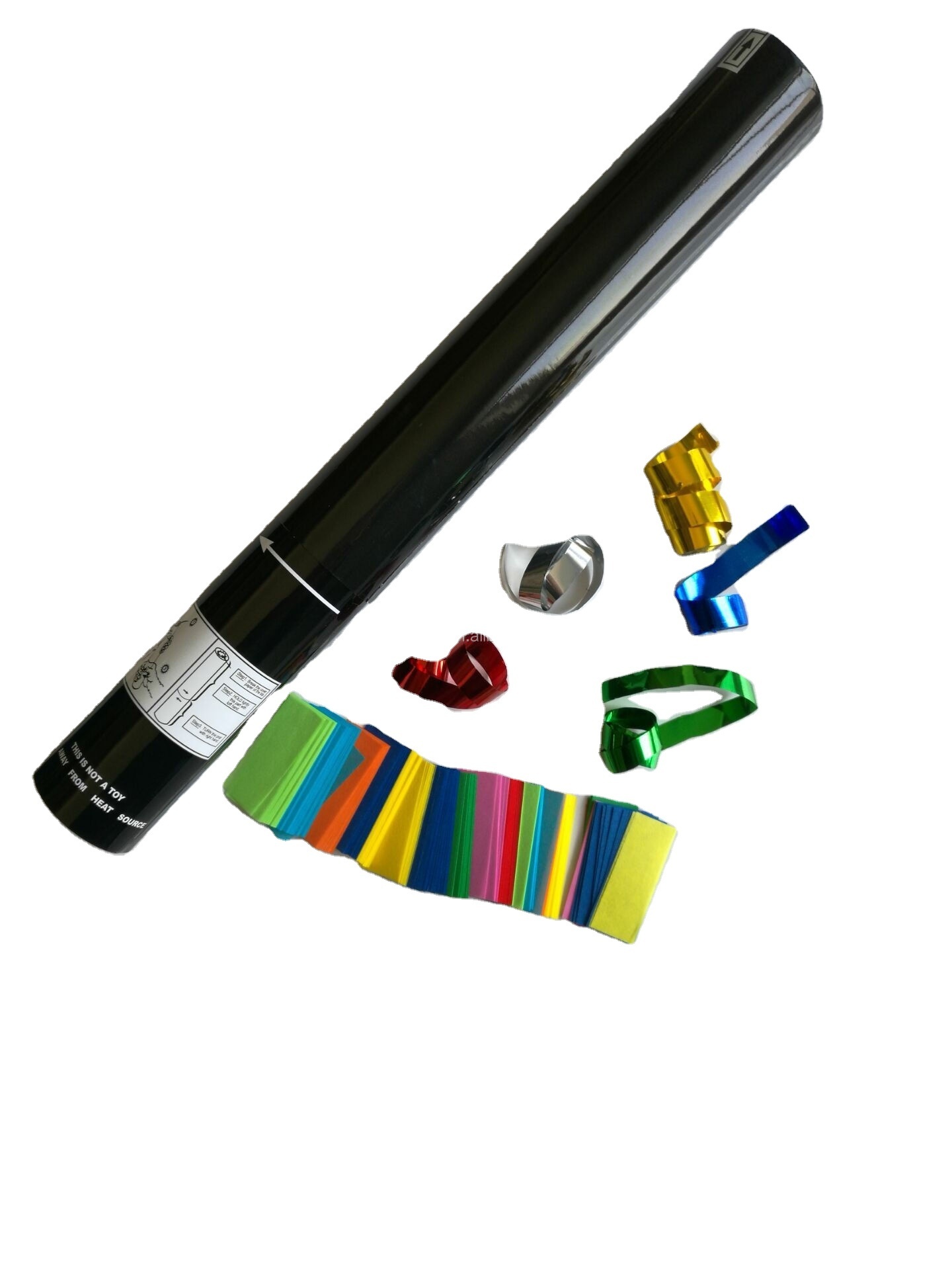 Party  Confetti cannon  With  paper confetti / metallic confetti  Party Popper