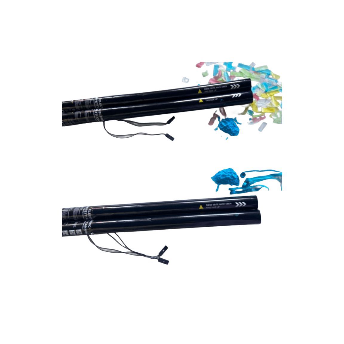 CO2 Confetti Cannon and Machine Party Popper for Valentine's Day Chinese New Year Father's Day & Back to School Celebrations