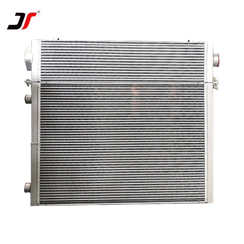 Hydraulic oil air cooler oil cooler manufacturer Plate Fin Aluminum Air Compressor Radiator