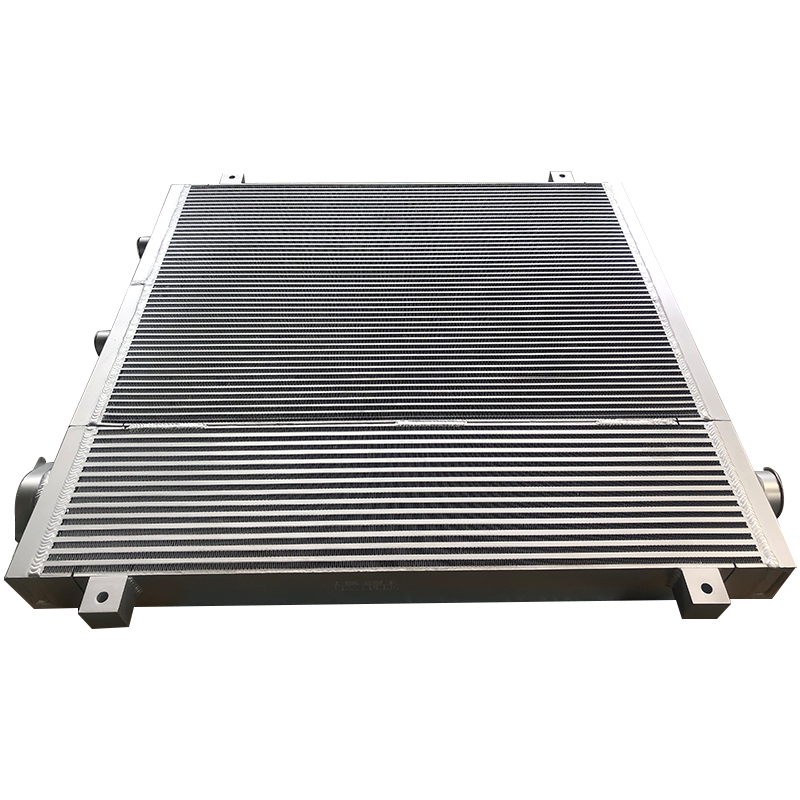 Aluminum Plate And Bar Fin Hydraulic Oil Cooler Kit compressor radiator supplier