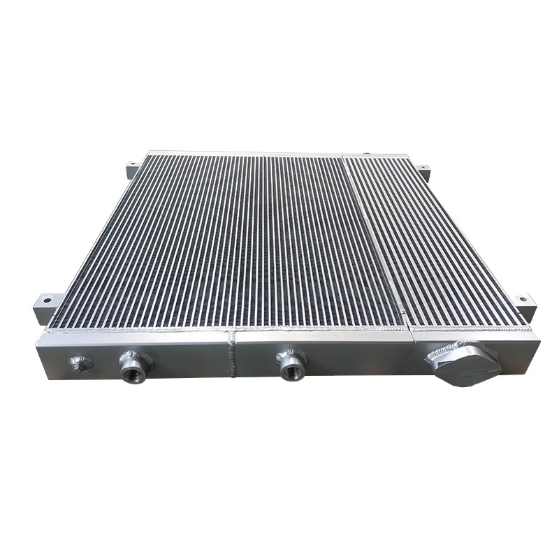 Hydraulic oil air cooler oil cooler manufacturer Plate Fin Aluminum Air Compressor Radiator