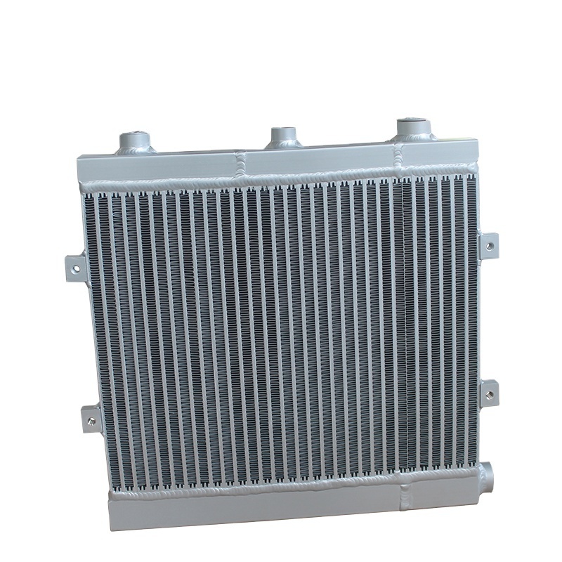 screw air compressor oil cooler radiator compressed air aftercooler compressor aluminum finned wind oil and air cooler price