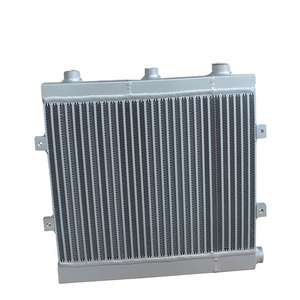 screw air compressor oil cooler radiator compressed air aftercooler compressor aluminum finned wind oil and air cooler price