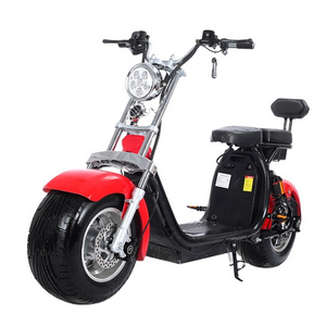 electric Motorcycle scooter New 60V 12AH 2000W  For Adults Big Wheel Powerful Off Road  electric Motorcycle scooter citycoco