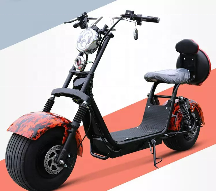 2019 e scooter with dual motor 18*9.5 inch tire electric scooter 2000w for adult motorcycle