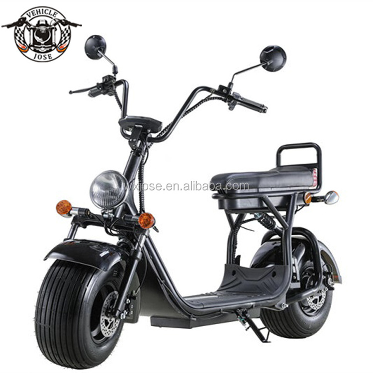 EEC fat tire electric scooter 2000w dual moto citycoco for adult