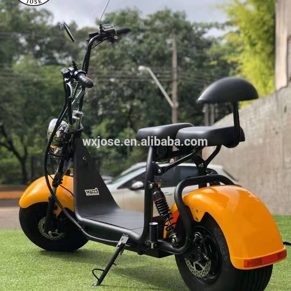 best electric scooter with 18*9.5 inch fat tire 2000w for adult citycoco