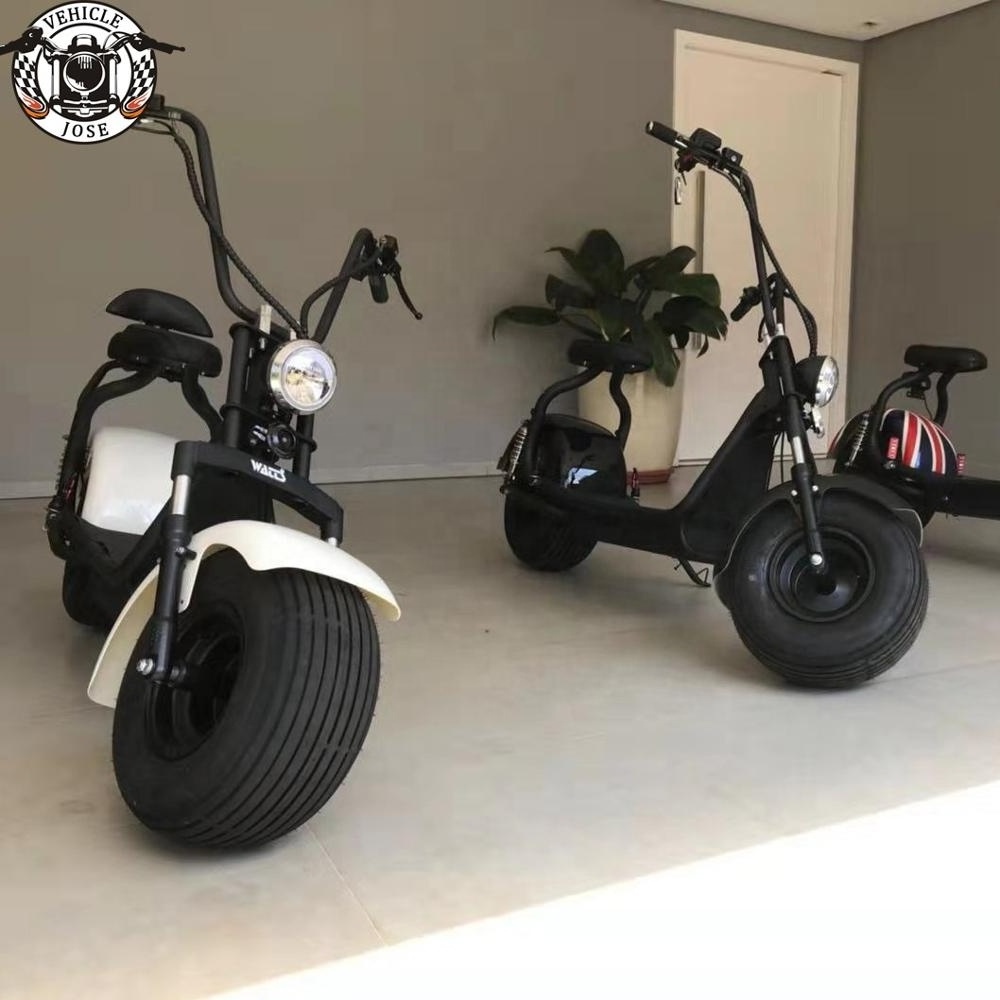 best electric scooter with 18*9.5 inch fat tire 2000w for adult citycoco