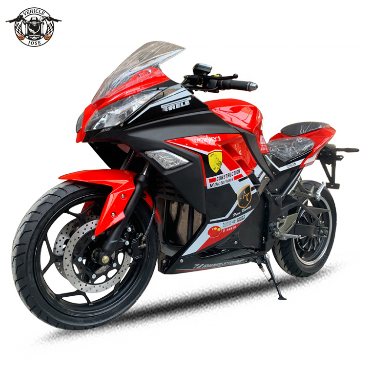 72v Racing Motorcycle 5000w Motocicleta electrica with 100 km/h