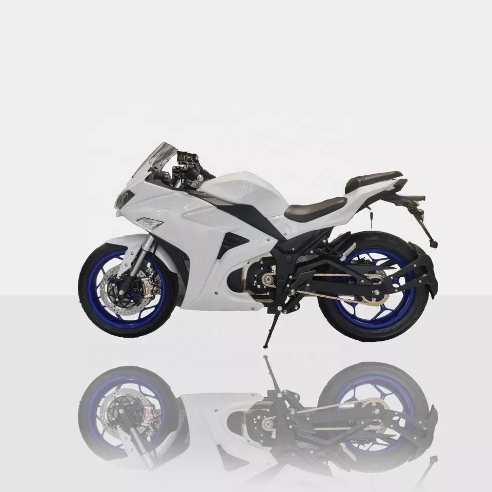 3000W High Power Big Wheel Led Light Motorcycle