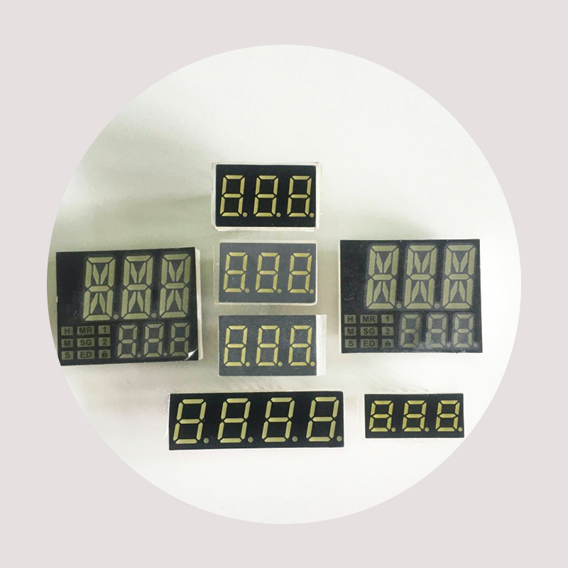 Small 0.39 inch 7 Segment Led Display Blue 3 Digits Led Number Display