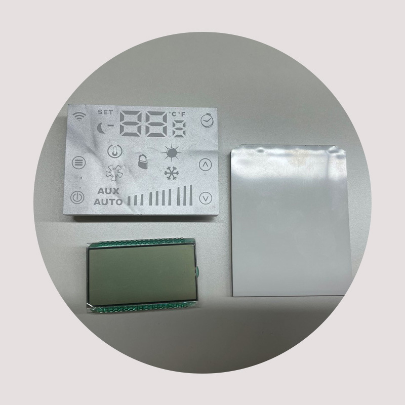 Custom lcd display 58 pin display lcd for energy meter screen