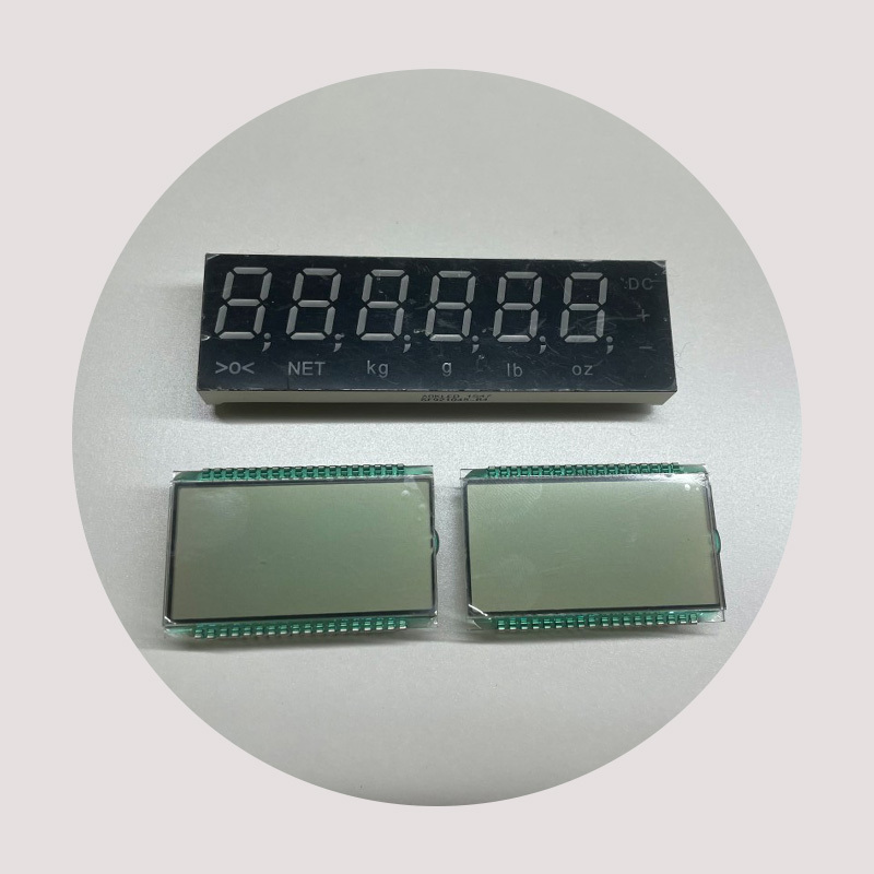 Custom lcd display 58 pin display lcd for energy meter screen