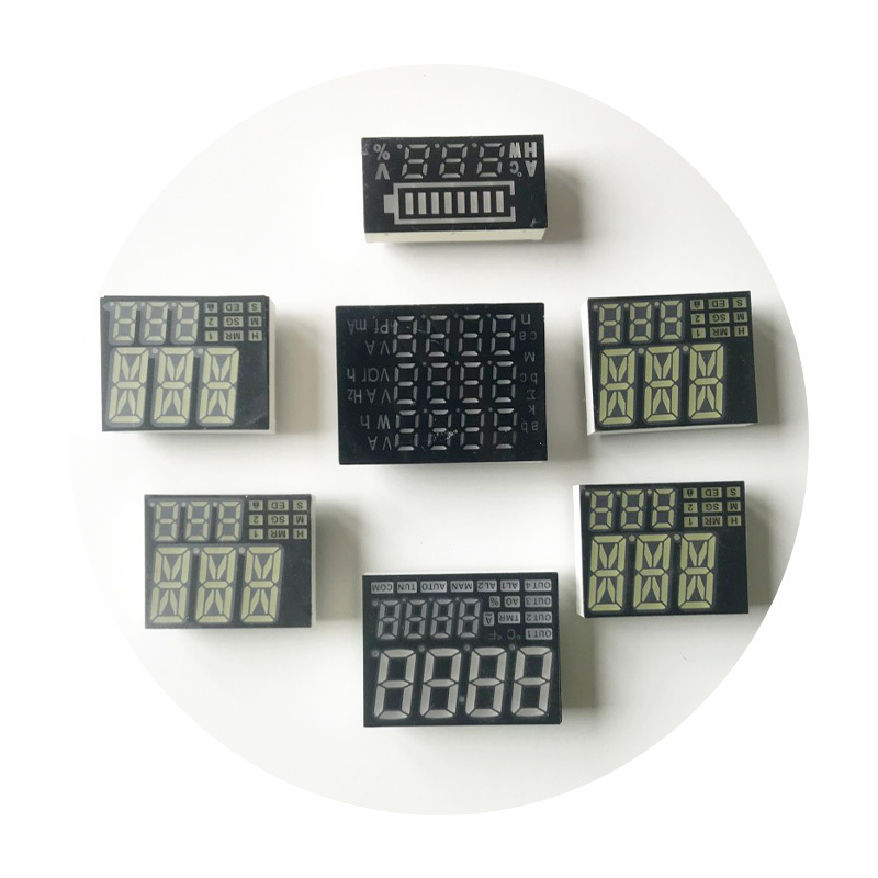 Customized Led 6 Digit 7 Segment Alphanumeric Led Display White