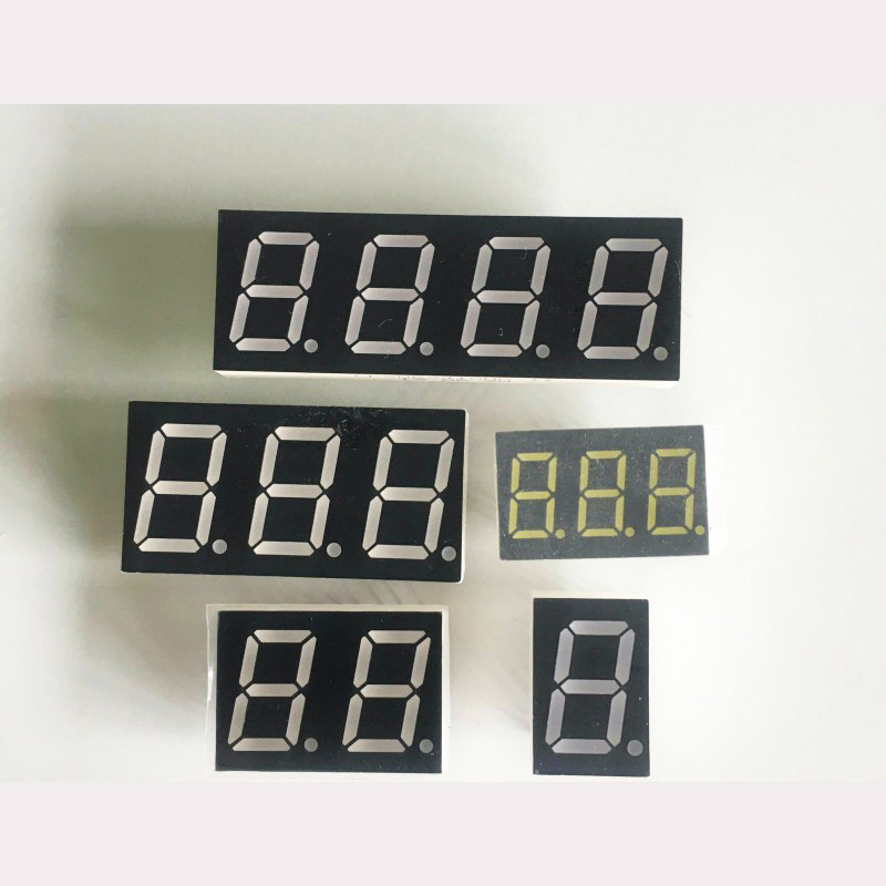 Custom Dual Color Single Digit 0.56 Inch 7 Segment Led Display Module