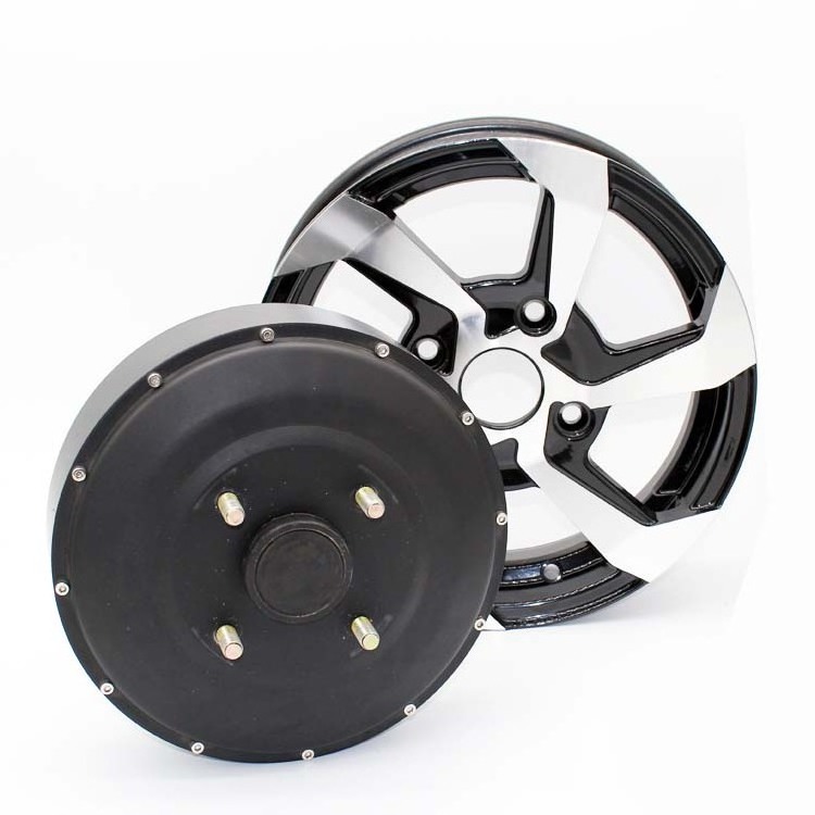 YM MOTOR 12 Inch 3000w electric car hub motor electric car conversion kit for four-wheel drive