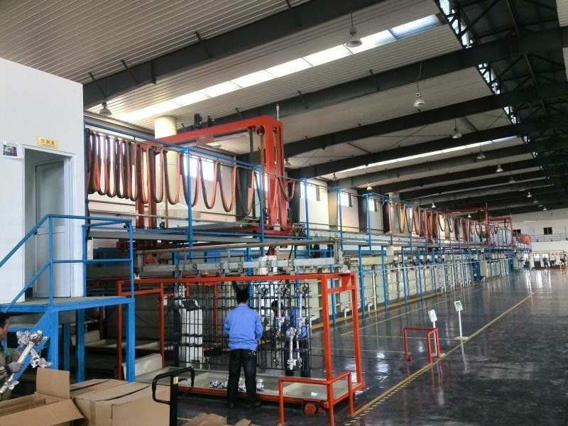 Automatic metal electroplating line anodising machine aluminium anodizing line for aluminium profile