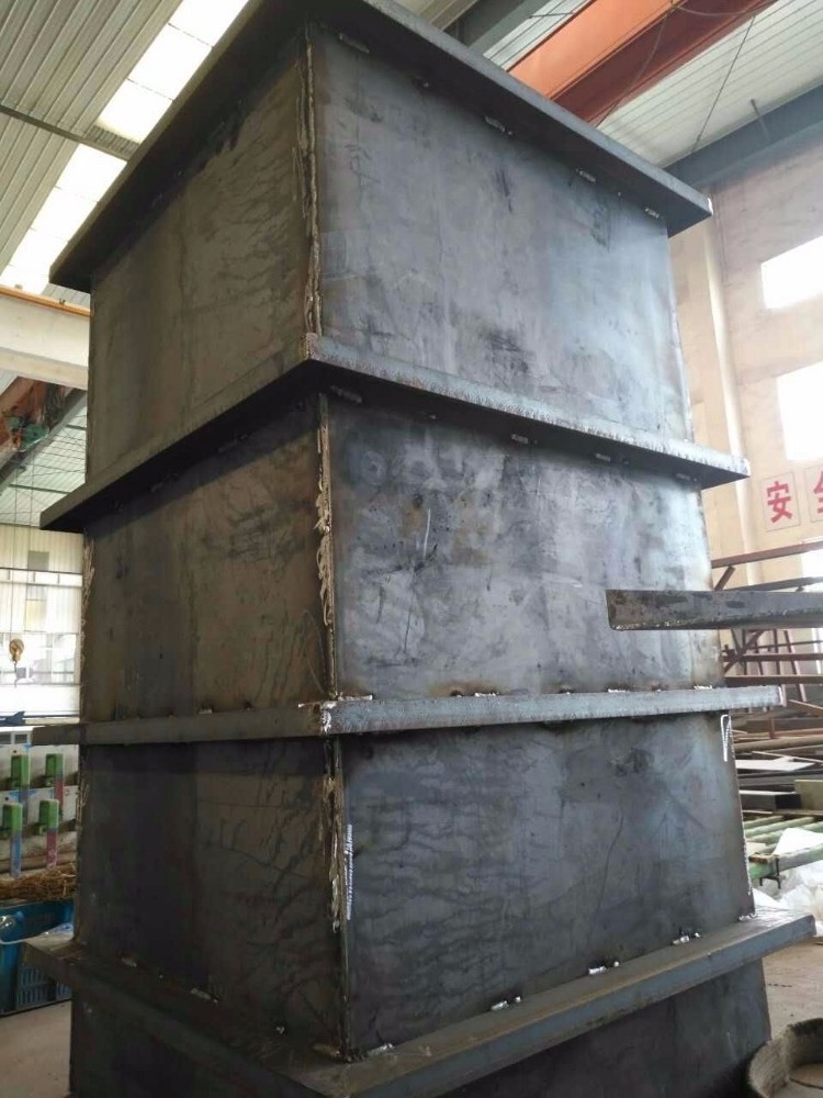 Vertical hard chrome electroplating tank with inner PVC and polarity reverse rectifier