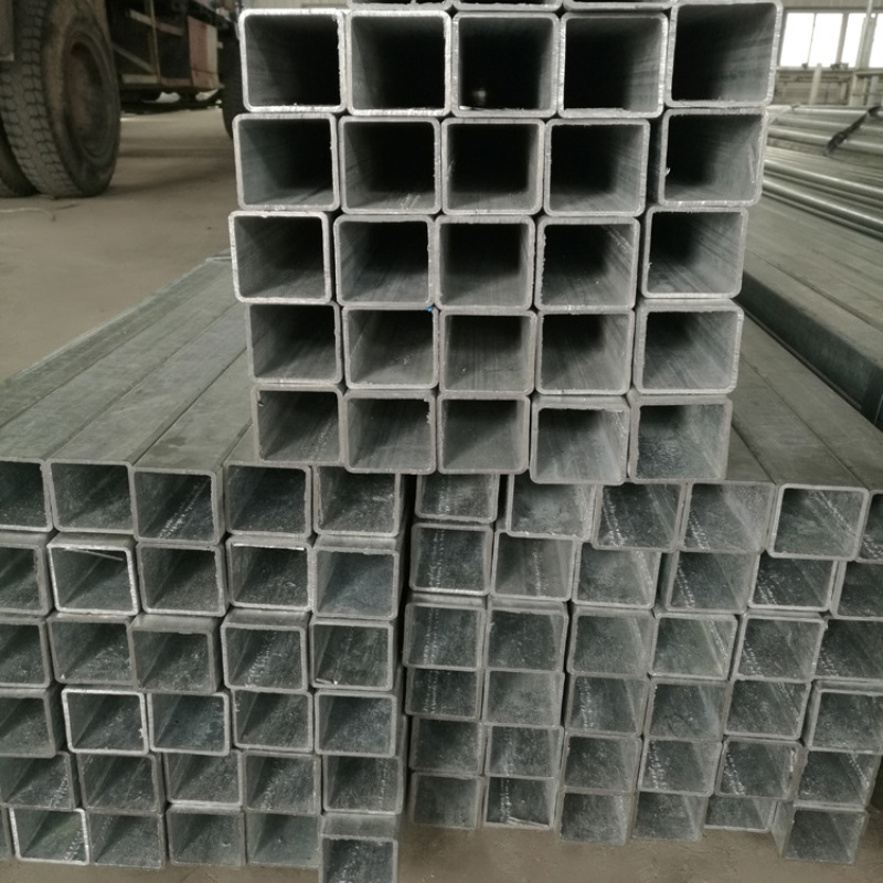 Top quality galvanized square low price rectangular pipe square tubular steel carbon steel tube