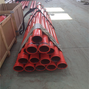 DN125*3M Schwing Concrete Pump Parts Of Boom Pipes