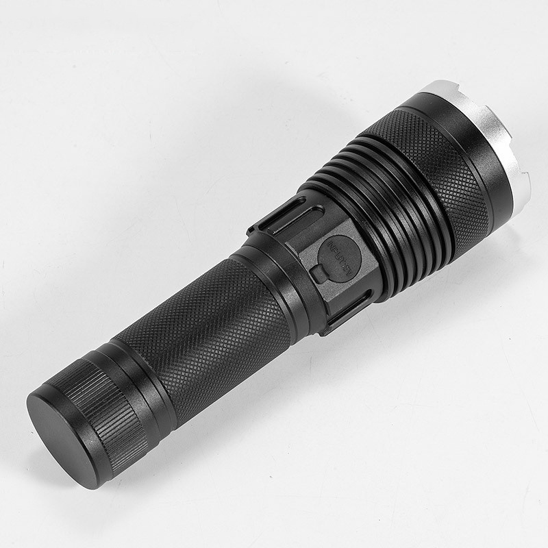 Multifunctional Rechargeable Flashlight Super Bright 100000 Lumen Led Torch Aluminum Flashlight