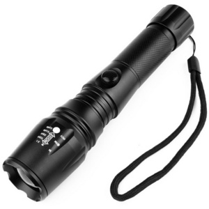 Powerful Long Range Tactical G700 Zoom USB LED Rechargeable Flashlight 10W T6 Aluminum EDC Flashlight Camping XM-L T6