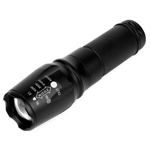 BSCI Factory Portable Aluminum Zoom T6 XML 10W X900 Waterproof LED Tactical Flashlight