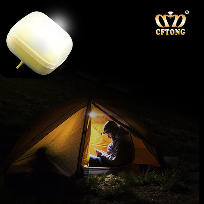 Environmentally Friendly Plastics Portable Waterproof Mini Outdoor Camping Lights LED Camping Lantern Tent Light Camping Lamp