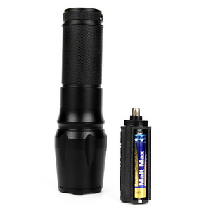 Hand LED Torch Light, Outdoor 1200 Lumen XML T6 Waterproof LED Zoomable Tactical Self Defensive Camping Flashlight