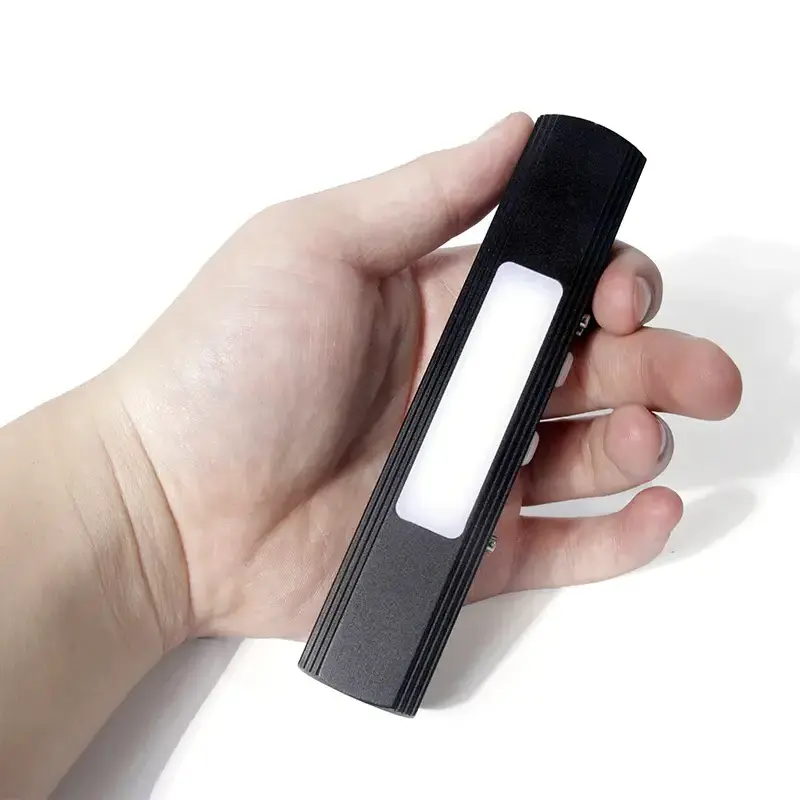 Bright Small Handheld Pocket Flashlights 18650 Rechargeable Battery Aluminum Alloy Black 50000 Industrial 70 ZOOM Flashlight