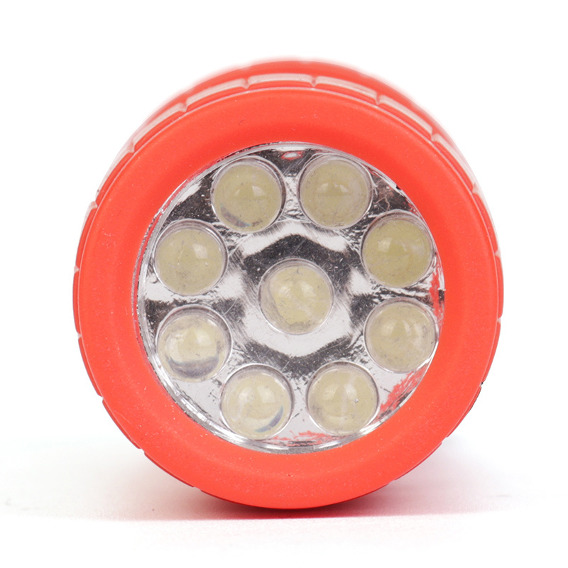 Factory Wholesale Rubber Mini Torch Light AAA Batteries COB LED Flashlight