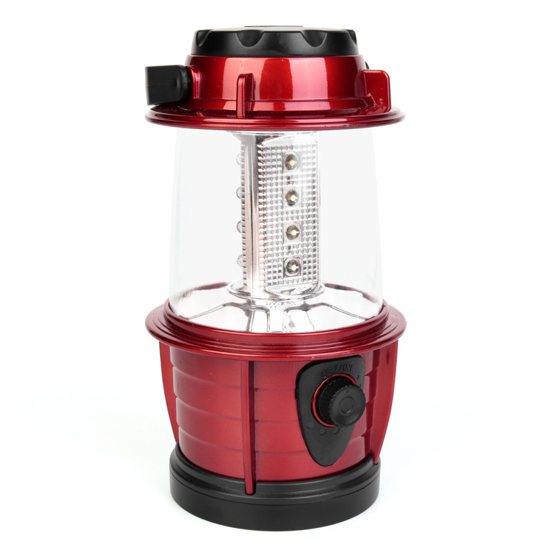 Outdoor Camping LED Lantern  3*AA Battery Powered 12Led Brightness Adjustment Camping Lantern Led