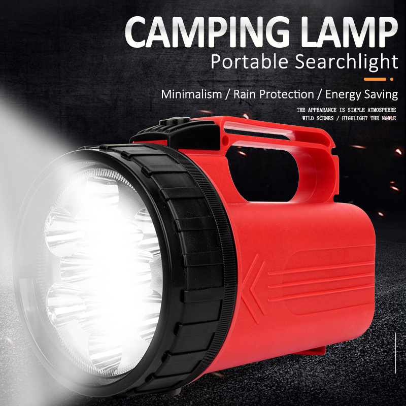 Wholesale Handheld Camping Searchlight Portable Tactical Outdoor Torch LED Camping Flashlight