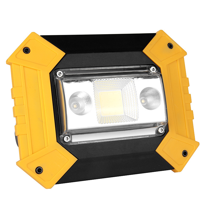 High Powerful COB Spotlight Outdoor Portable Working Lamp Camping Lantern COB LED Floodlight