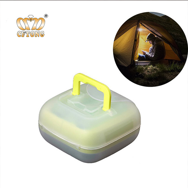 Environmentally Friendly Plastics Portable Waterproof Mini Outdoor Camping Lights LED Camping Lantern Tent Light Camping Lamp