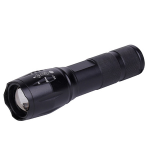 BSCI T6 Aluminum Zoomable 18650 Rechargeable Battery LED Lamp Flashlight