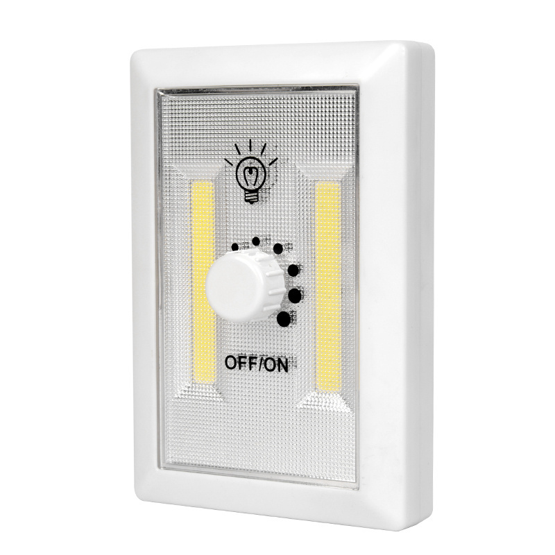 Indoor COB Switch Cordless Light Battery Operated Kitchen Cabinet Garage Camp Emergency Closet Wall Light