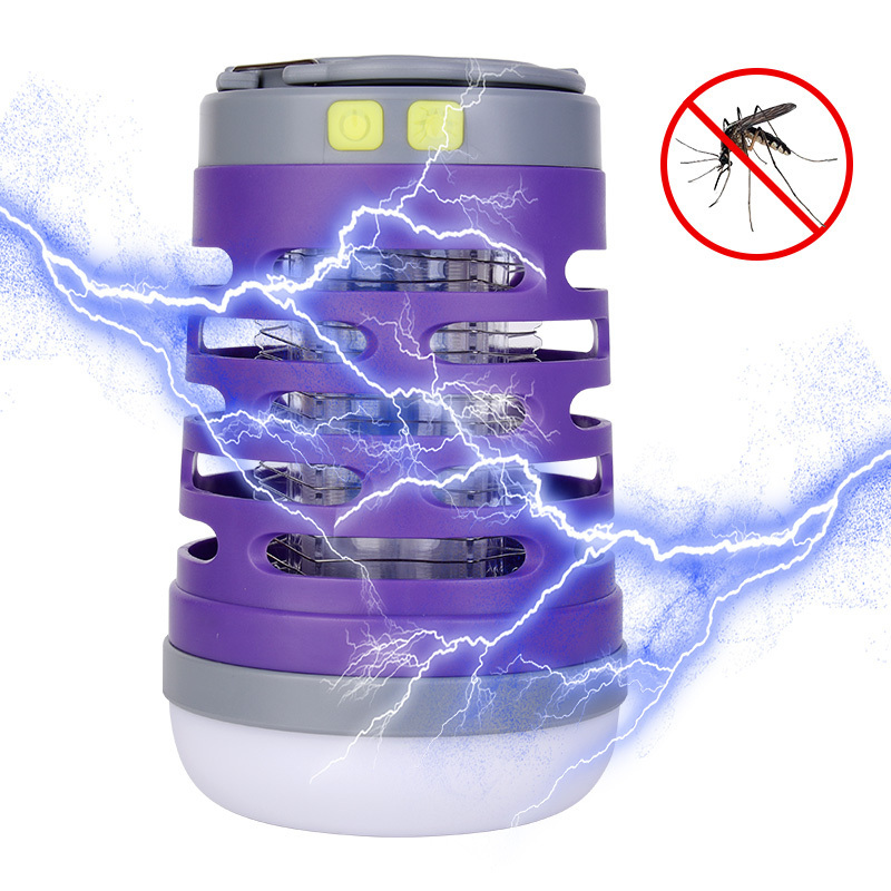 Usb Powered Mosquito Killer Lamp Rechargeable Camping Lamp Electronic Anti Mosquito Trap Zapper