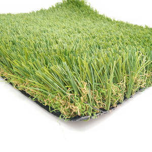 Fire Resistant Erba Sintetica Artificial Turf Backyard Three Color Artificial Grass