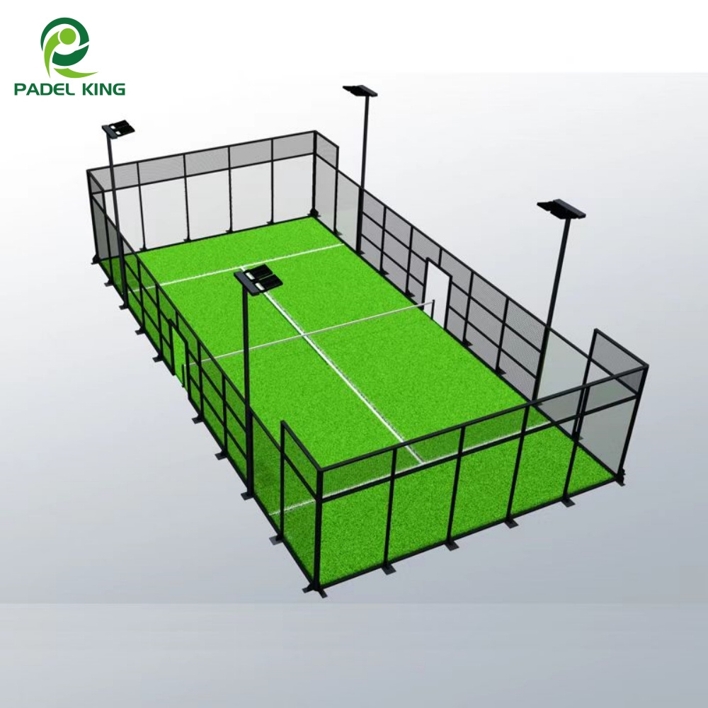 International Padel Court Association  CE Certified Artificial Grass  Panoramic Padel Tennis Court