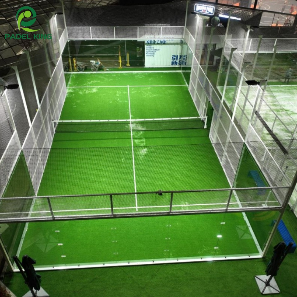 International Padel Court Association  CE Certified Artificial Grass  Panoramic Padel Tennis Court