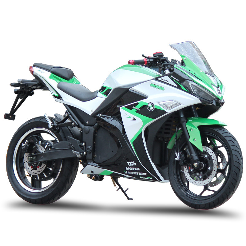 Factory new design rear single swing arms 8000w center motor speed 120km/h racing electric motorcycle